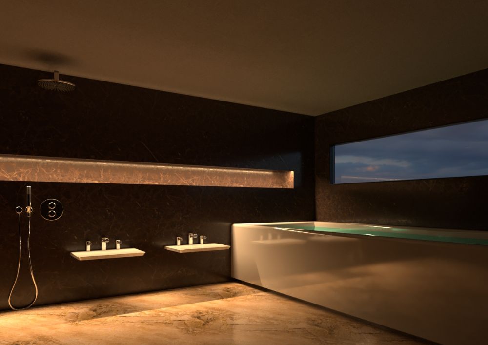 浴室照明は「明るさ」に着目!照明の選び方とおしゃれな演出テクニック