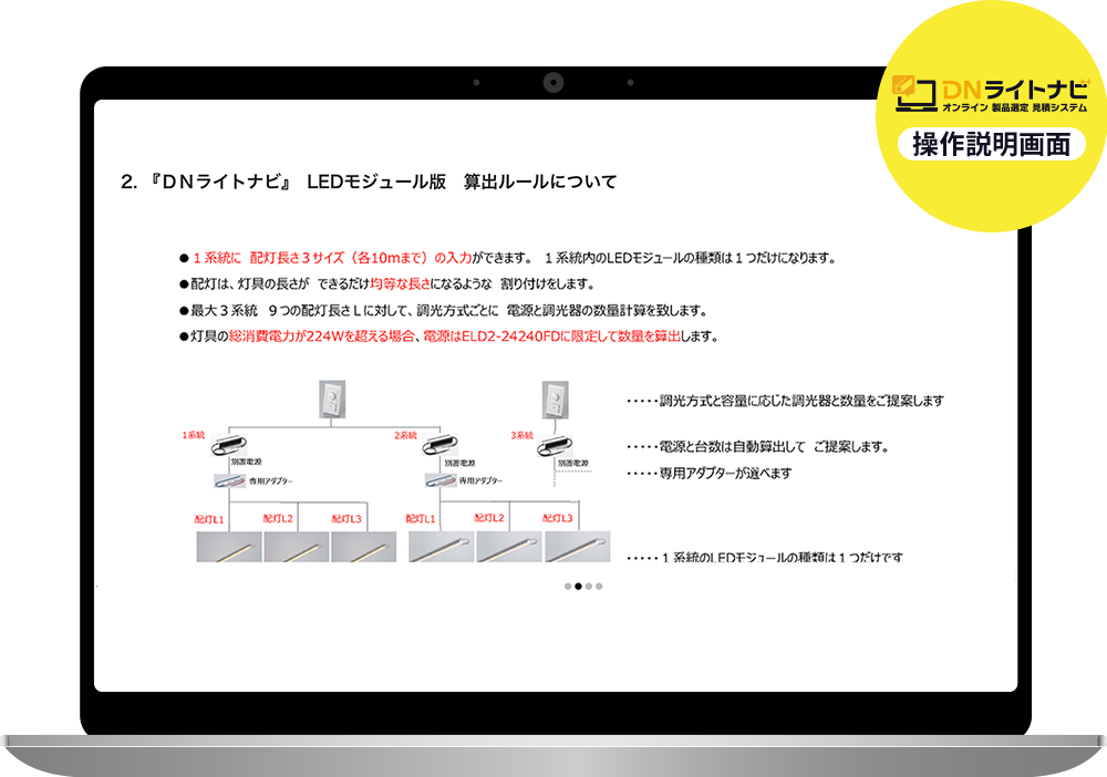 DNライトナビご利用の流れ