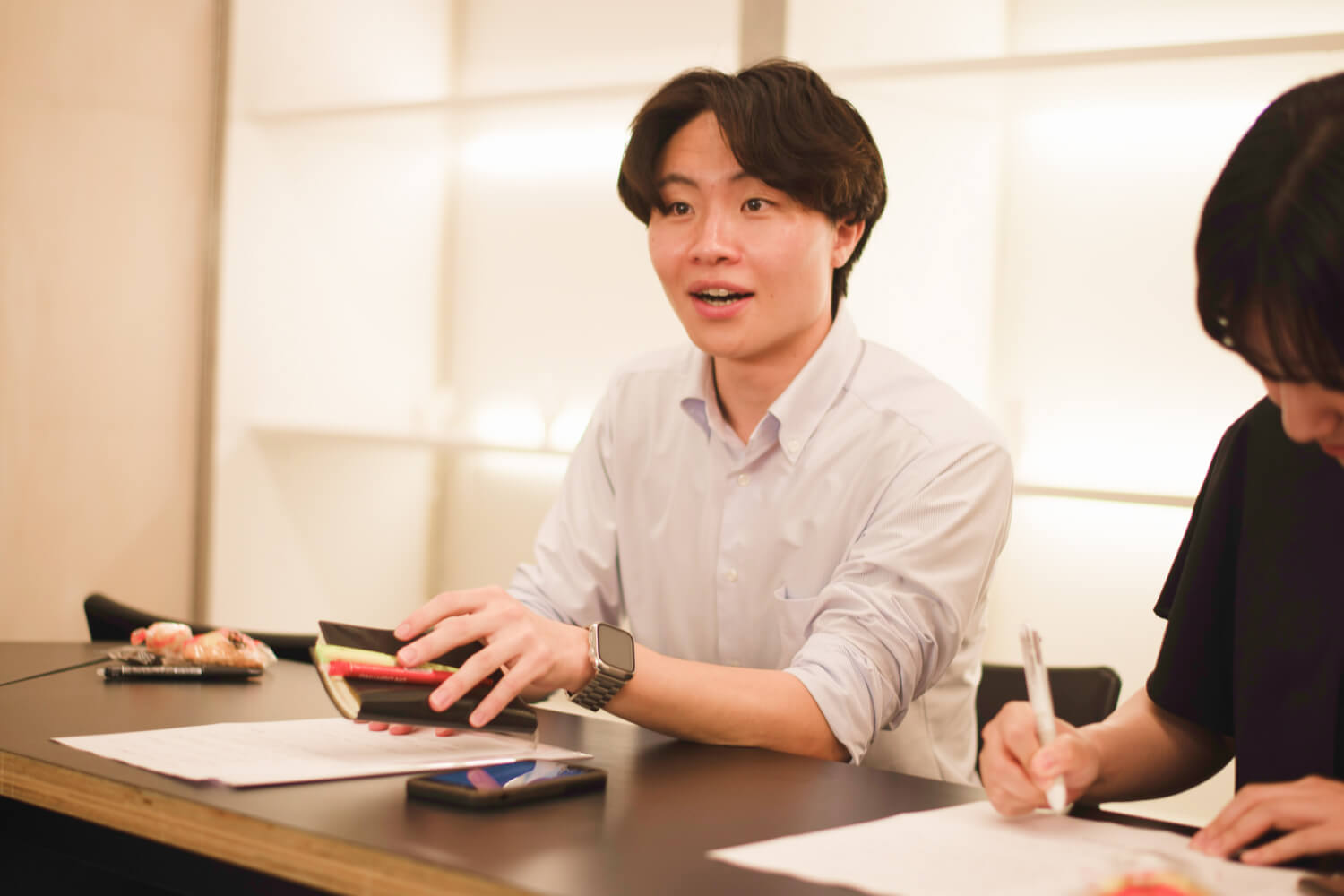 若手社員