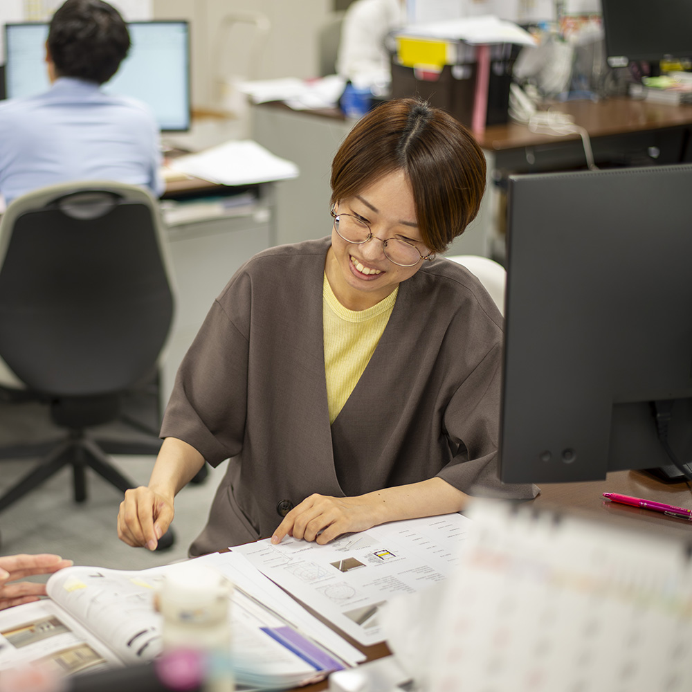 営業本部 作業風景