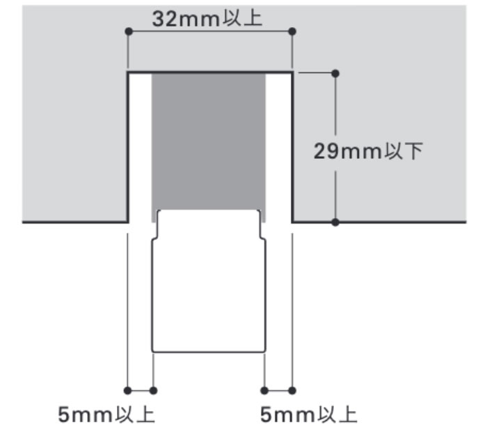 TRIM LINE LED 照明器具