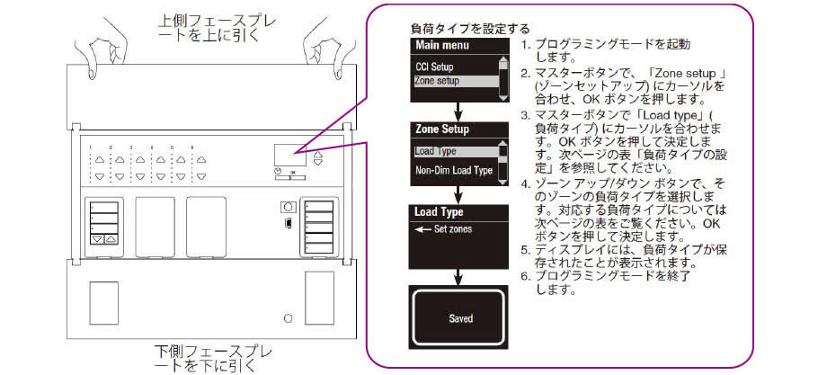 調光器の設定をご確認